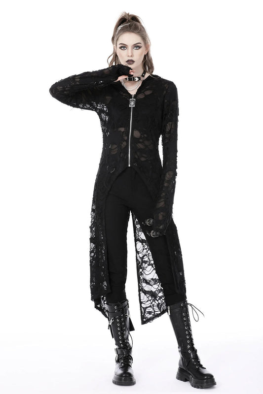 Burning Witch Tattered Cardigan