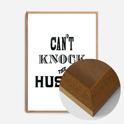 21x30cm | 8¼ x 11¾in / Oak Wood Frame