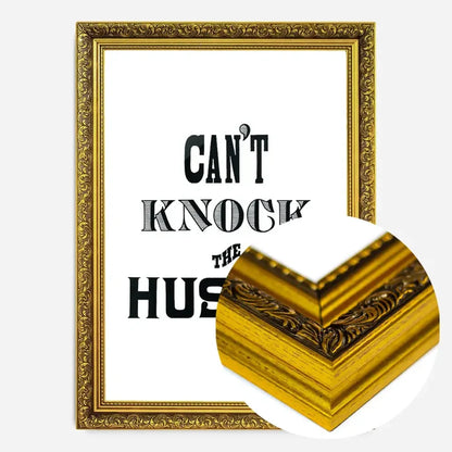 21x30cm | 8¼ x 11¾in / Gold Ornate Frame