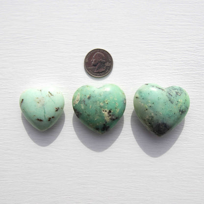 Chrysoprase - Hearts, Intuitive Picks