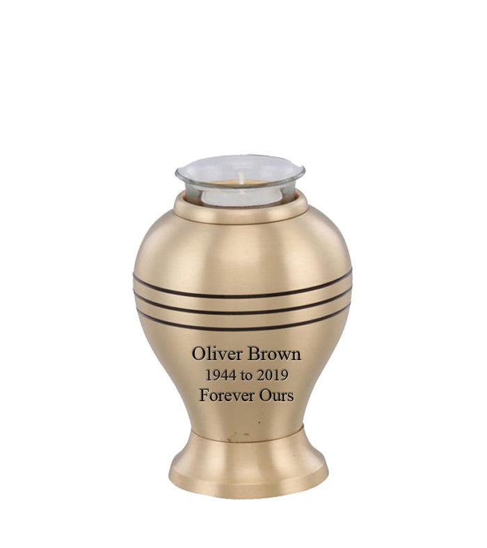 Classic Series - Gold Cremation Urn - IUCL100