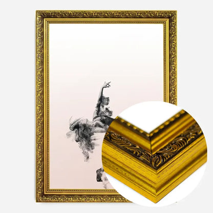 21x30cm | 8¼ x 11¾in / Gold Ornate Frame