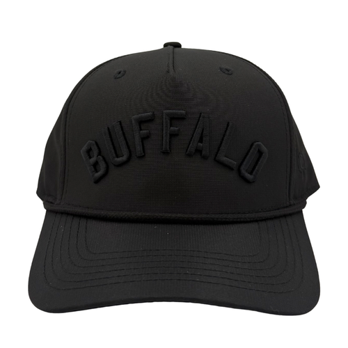 (code)word Buffalo All Black Performance Rope Hat