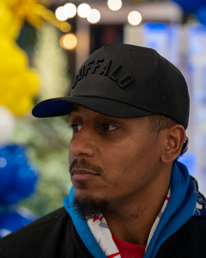 (code)word Buffalo All Black Performance Rope Hat