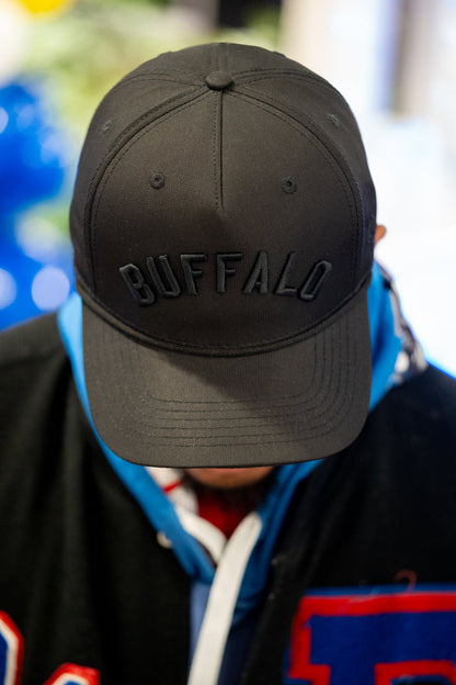 (code)word Buffalo All Black Performance Rope Hat