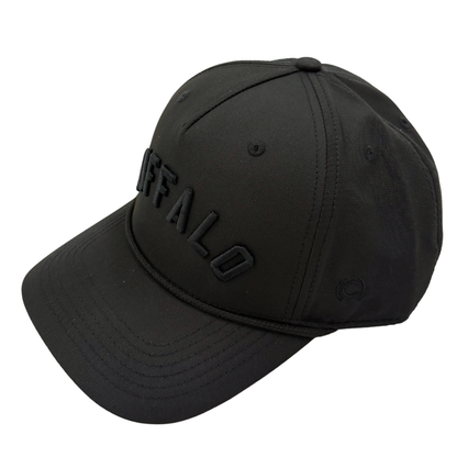 (code)word Buffalo All Black Performance Rope Hat