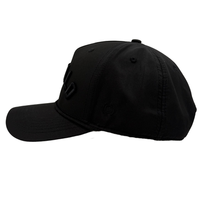(code)word Buffalo All Black Performance Rope Hat