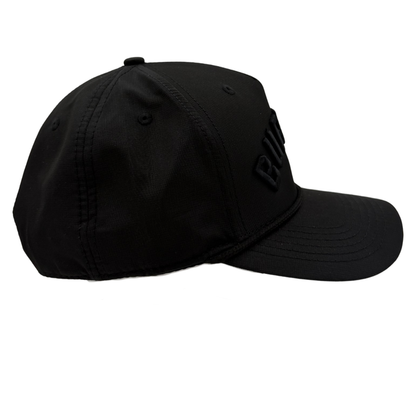 (code)word Buffalo All Black Performance Rope Hat
