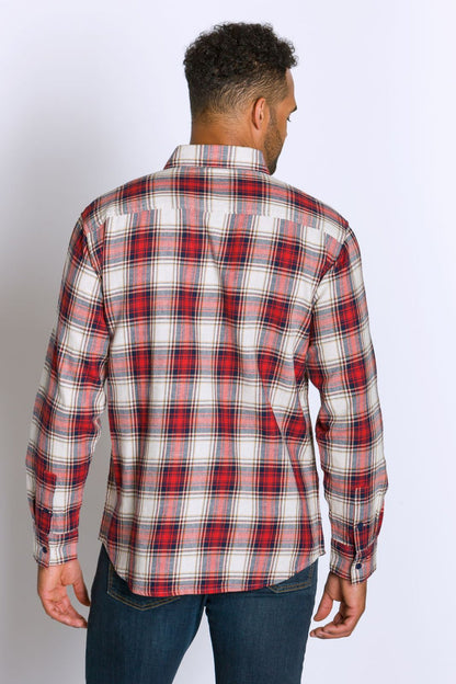 Collins | Men's Plaid Woven Shirt