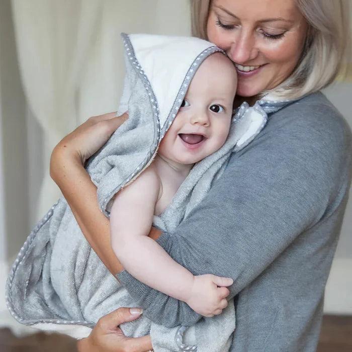 Cuddle Dry Towels & Washcloths Gray Cuddle Dry Hooded Towel