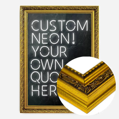 21x30cm | 8¼ x 11¾in / Gold Ornate Frame