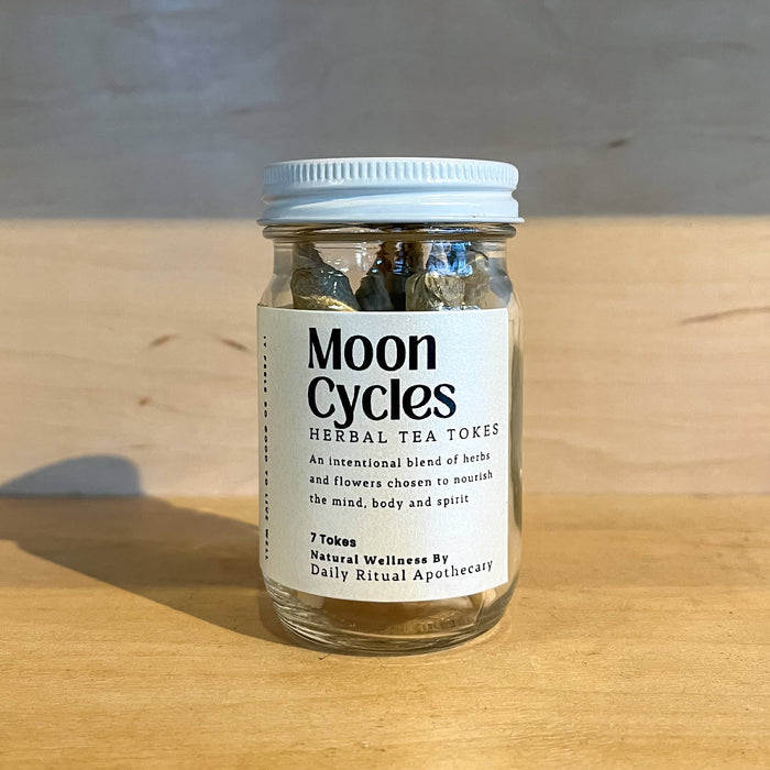 Daily Ritual Apothecary - Moon Cycles Herbal Tea Tokes