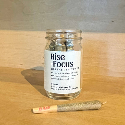 Daily Ritual Apothecary - Rise + Focus Herbal Tea Tokes
