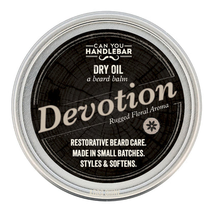 Devotion Dry Oil: Rugged Patchouli Beard Balm