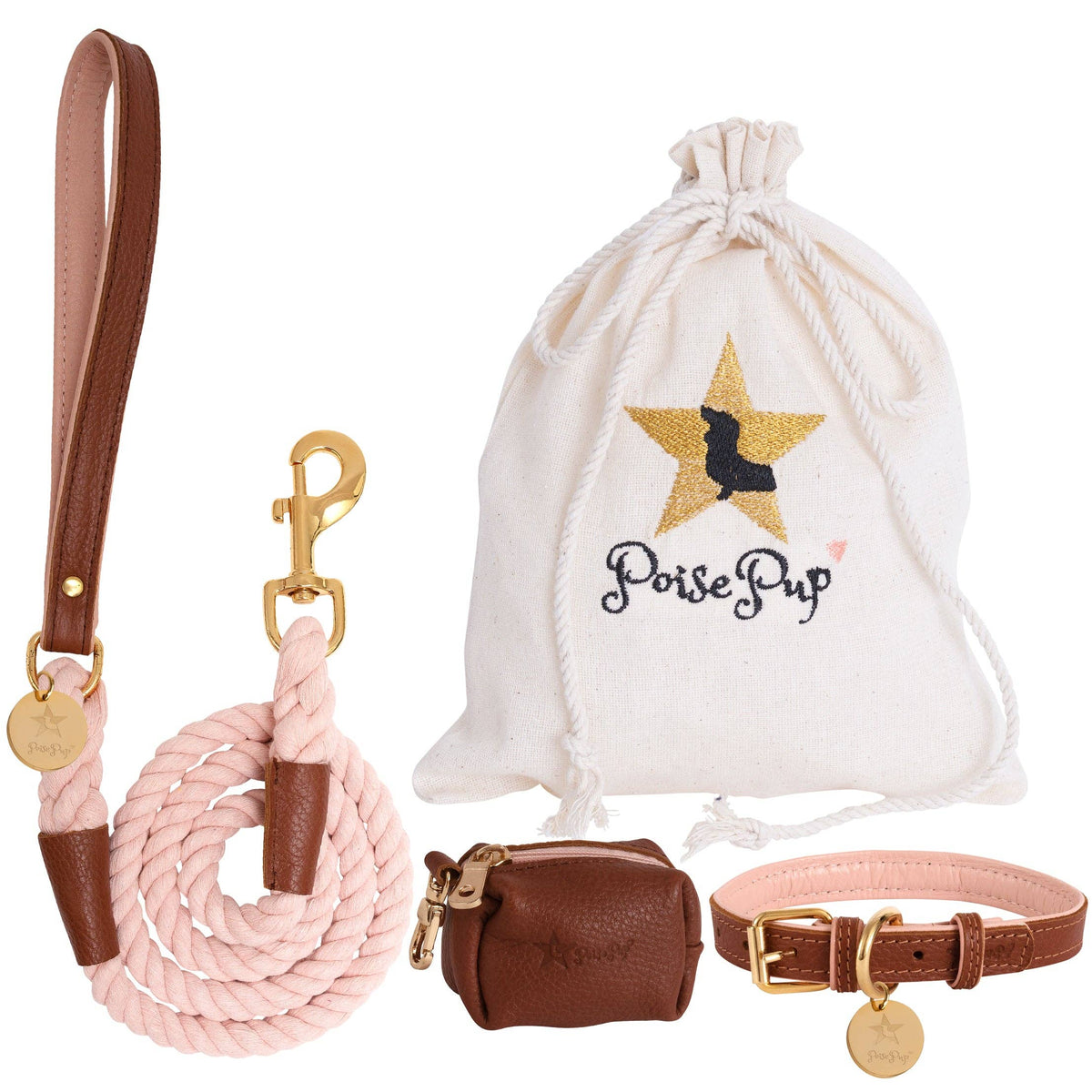 PoisePup - COLLAR - BELLA ROSE