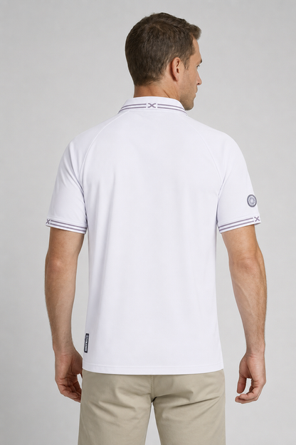 Eldrick | Men's Two-Tone Pique Polo