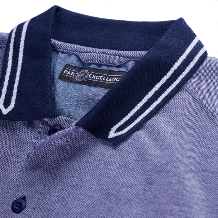 Eldrick | Men's Two-Tone Pique Polo