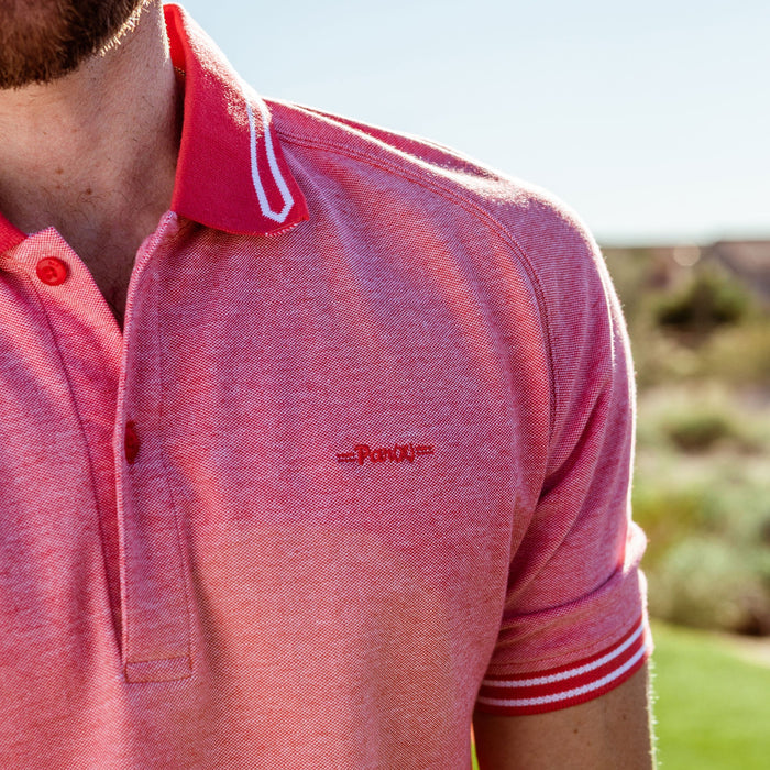 Eldrick | Men's Two-Tone Pique Polo
