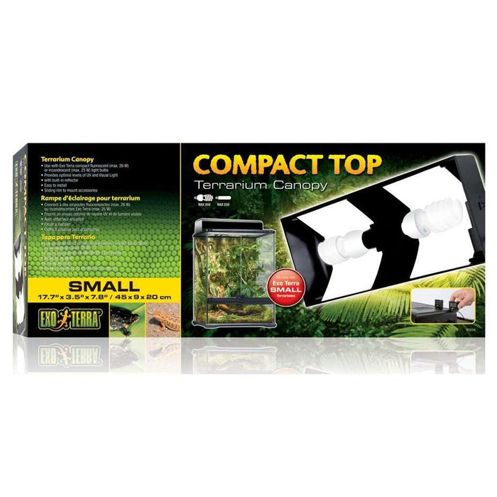 Exo Terra Compact Top Terrarium Hood:Jungle Bob's Reptile World