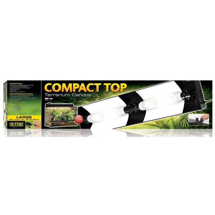 Exo Terra Compact Top Terrarium Hood:Jungle Bob's Reptile World