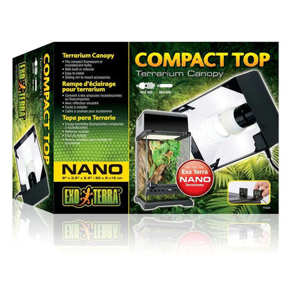 Exo Terra Compact Top Terrarium Hood:Jungle Bob's Reptile World