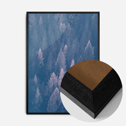 21x30cm | 8¼ x 11¾in / Black Wood Frame
