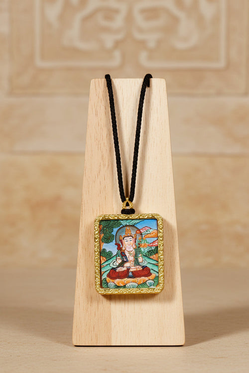 Fushen Fusa Ghau Thangka Tibetan protective deity miniature artwork from Nepal