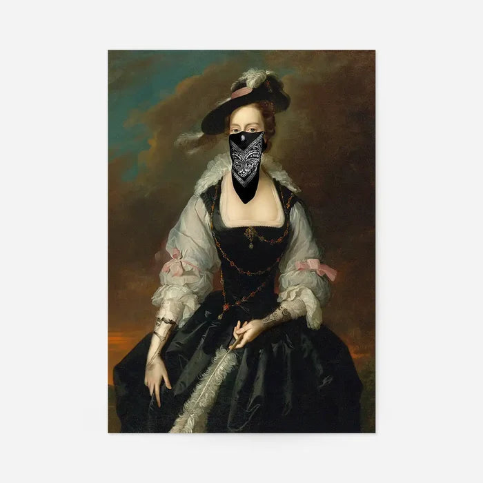 Gang Portrait Female Print
