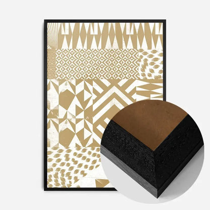 21x30cm | 8¼ x 11¾in / Black Wood Frame