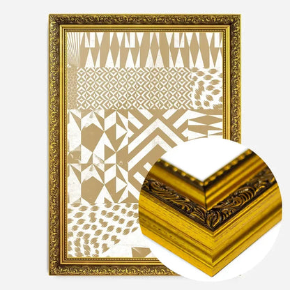 21x30cm | 8¼ x 11¾in / Gold Ornate Frame
