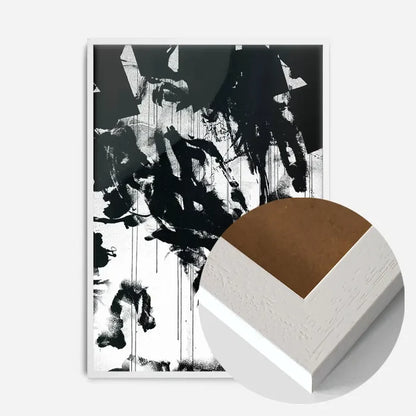 21x30cm | 8¼ x 11¾in / White Wood Frame