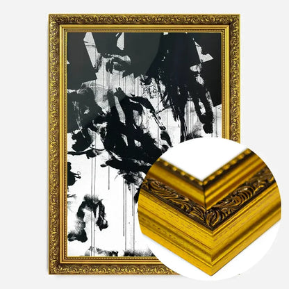 21x30cm | 8¼ x 11¾in / Gold Ornate Frame