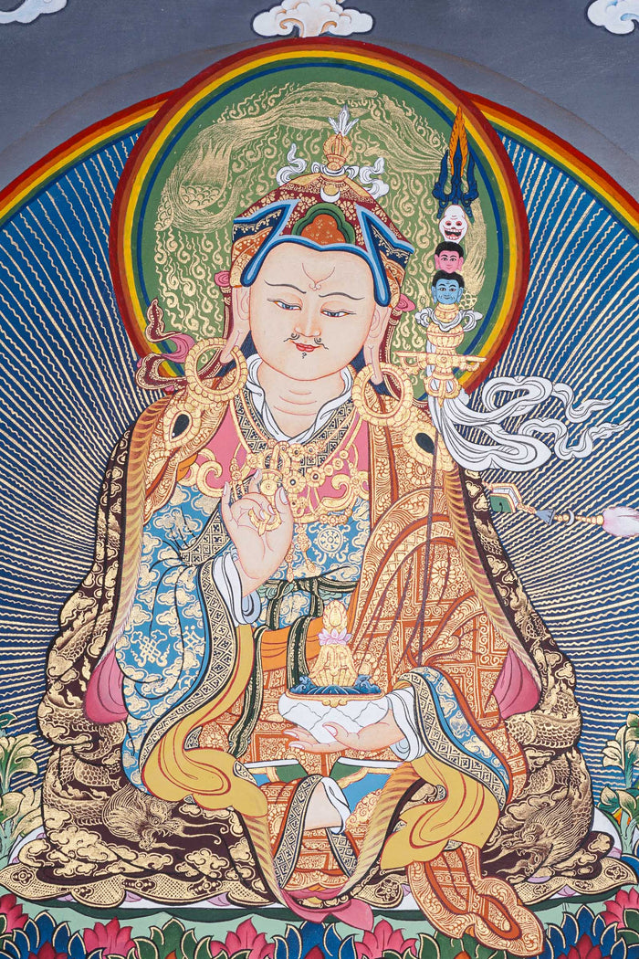 Guru Rinpoche Thangka - Tibetan Painting