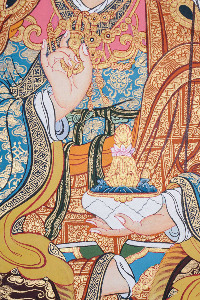 Guru Rinpoche Thangka - Tibetan Painting
