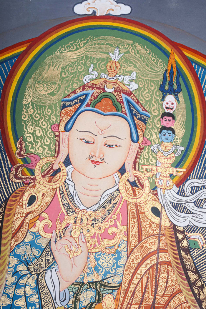 Guru Rinpoche Thangka - Tibetan Painting