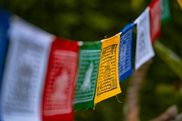 Tibetan Buddhist Prayer Flags
