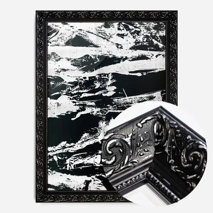 21x30cm | 8¼ x 11¾in / Black Ornate Frame