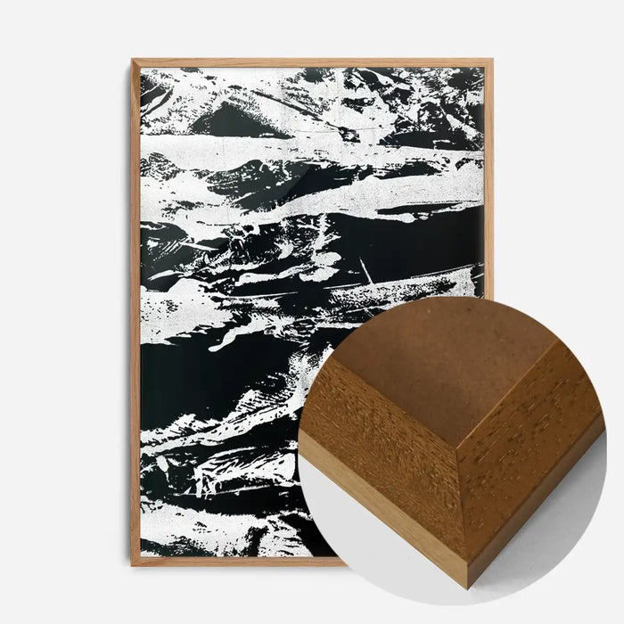 21x30cm | 8¼ x 11¾in / Oak Wood Frame