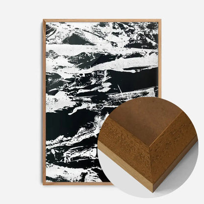 21x30cm | 8¼ x 11¾in / Oak Wood Frame