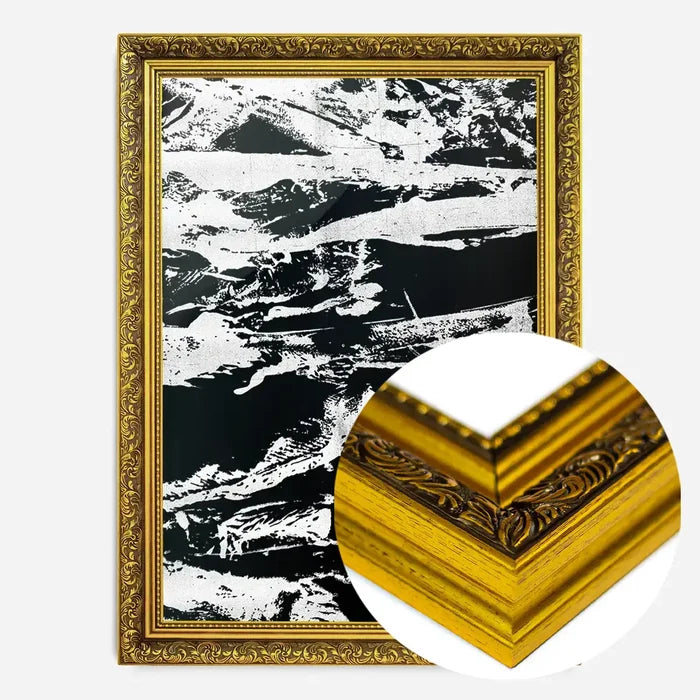 21x30cm | 8¼ x 11¾in / Gold Ornate Frame