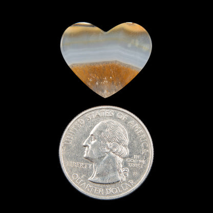 Iris Agate - Heart