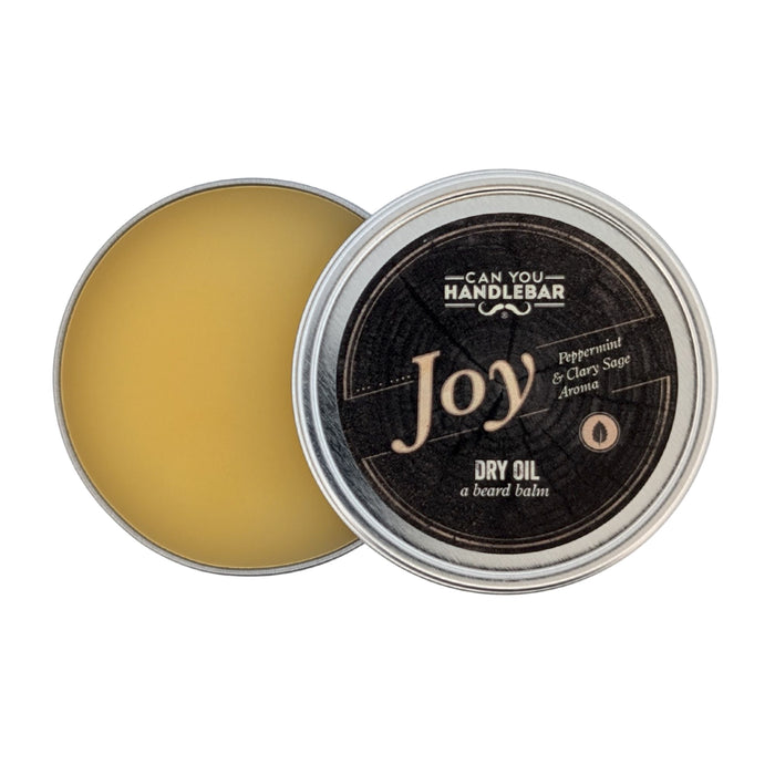 Joy Dry Oil: Peppermint & Clary Sage Beard Balm