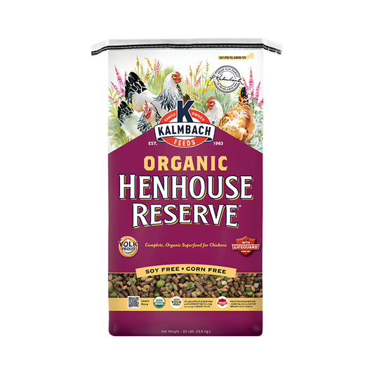 Kalmbach Feeds Organic Henhouse Reserve Layer Chicken Feed