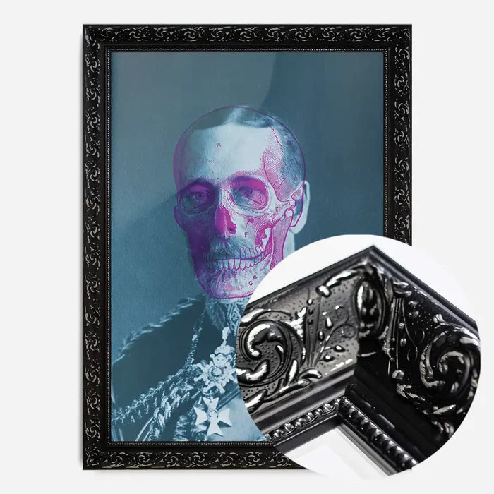 21x30cm | 8¼ x 11¾in / Black Ornate Frame