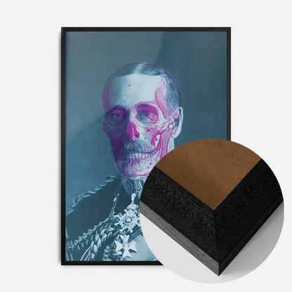 21x30cm | 8¼ x 11¾in / Black Wood Frame
