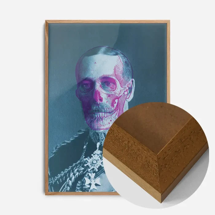 21x30cm | 8¼ x 11¾in / Oak Wood Frame
