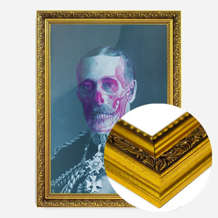 21x30cm | 8¼ x 11¾in / Gold Ornate Frame
