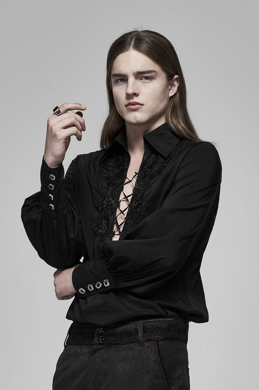 Black Sails Long Sleeve Gothic Renaissance Shirt