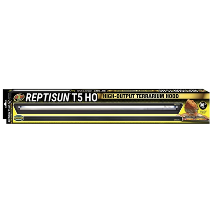 LF-78 Zoo Med Reptisun T5 HO 36" Hood and 34" T5 10.0 UVB Lamp 39W