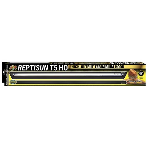 LF-78 Zoo Med Reptisun T5 HO 36" Hood and 34" T5 10.0 UVB Lamp 39W